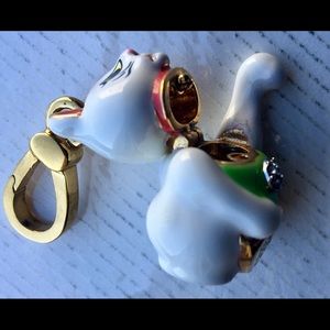 Juicy couture lucky cat charm
